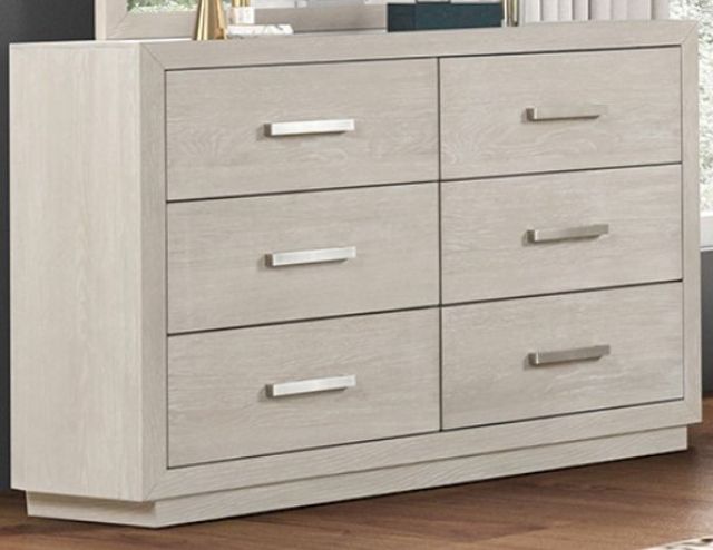 Furniture of America® Wellingborough Light Gray Dresser-0