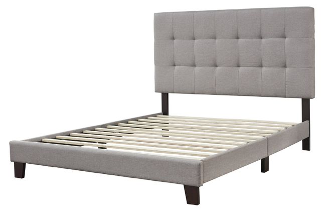 Signature Design by Ashley® Adelloni Gray Queen Upholstered Bed-3