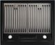 Unique® Appliances Classic Retro 24" Midnight Black Wall Mounted Range Hood-3