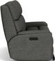 Flexsteel® Rio Gray Ash Reclining Sofa-2