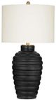 Bassett Mirror Hale Black Table Lamp-0