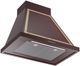 Ilve® Nostalgie II Noblesse 30" Burgundy Wall Mounted Range Hood with Noblesse Frame-1
