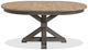 Riverside Furniture Harper Snowy Desert Round Dining Table with Matte Black Base-3