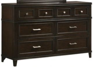 Bernards Nova II Cherry 6-Drawer Dresser