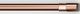Café™ Brushed Copper Single Wall Oven Handle-2