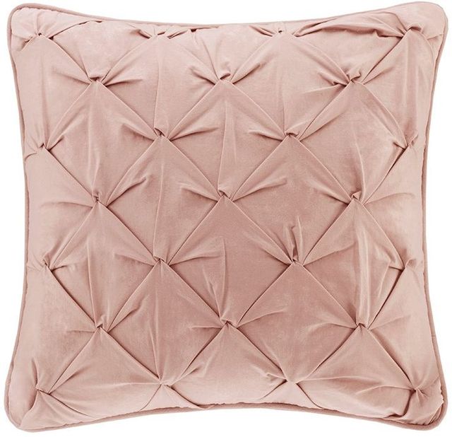 Olliix by Madison Park 9 Piece Blush King Dawn Cotton Percale Comforter Set-4