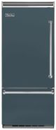Viking® 5 Series 36 in. 20.4 Cu. Ft. Squall Built In Left Hinge Bottom Freezer Refrigerator-0
