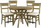 Kincaid Furniture The Nook Brushed Oak Round 44" Counter Height Dining Table-2
