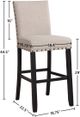 New Classic® Home Furnishings Crispin 2-Piece Natural Bar Chair Set-5