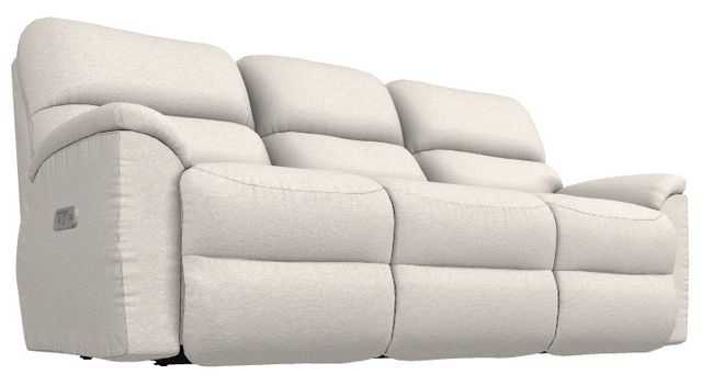 La-Z-Boy® Brooks Oyster Power Reclining Sofa with Headrest-0