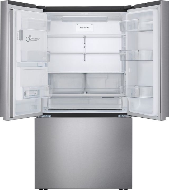 LG 36" 25.5 Cu. Ft. Stainless Steel Look Counter Depth French Door Refrigerator-1