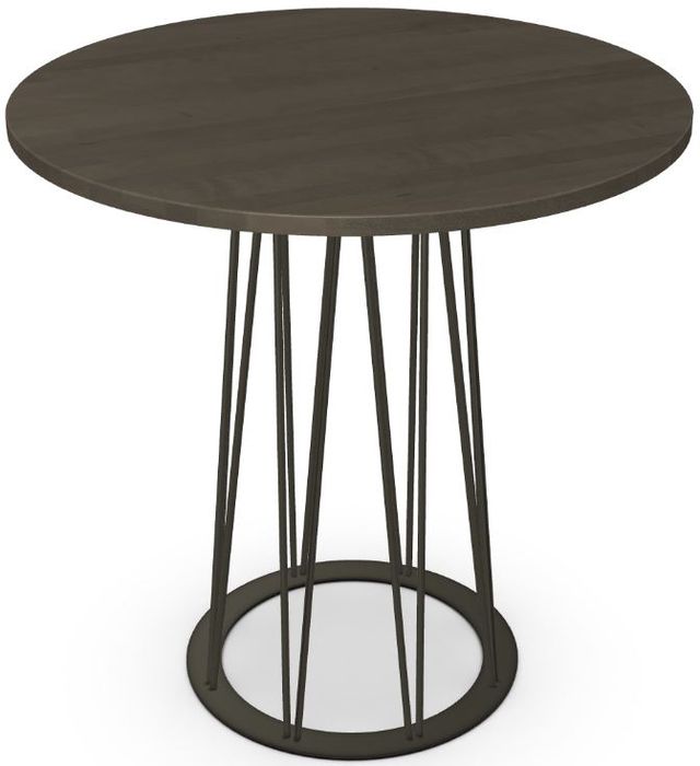 Amisco Customizable Calypso Solid Birch Bar Table with 42" Tabletop -0