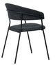 VIG Furniture Modrest Marlynn 2-Piece Dark Gray Dining Chair Set-4