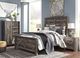 Signature Design by Ashley® Wynnlow 3-Piece Gray King Crossbuck Panel Bed Set-4