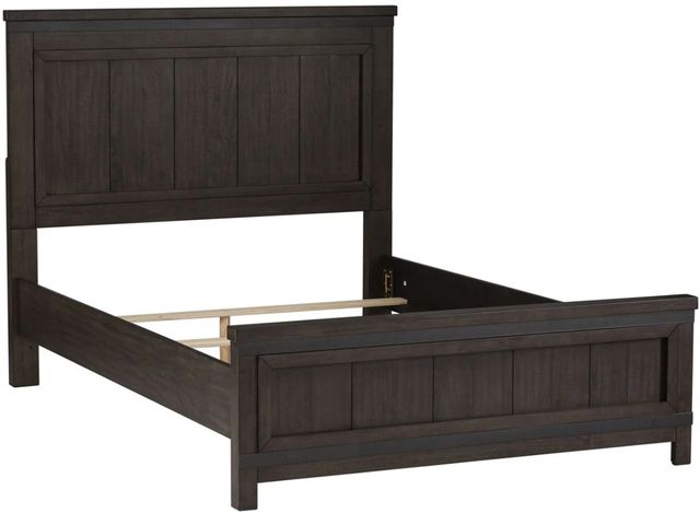 Liberty Furniture Thornwood Hills Rock Beaten Brown Full Youth Panel Bed-0