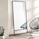 Surya Maxxis Black Full Length Mirror-5
