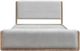Modus Furniture Hollis Cabin Glow/Sweater Queen Upholstered Panel Bed-2