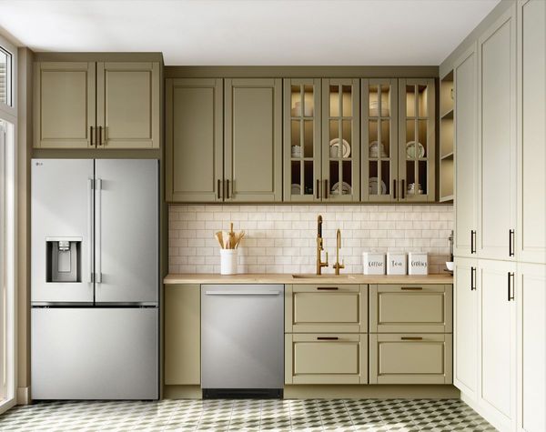 LG 36" 24 Cu. Ft. PrintProof Stainless Steel Counter Depth French Door Refrigerator