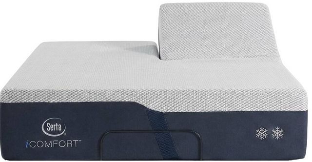 Serta® iComfort Ovation 13" Foam Medium Smooth Cover Split Head Queen Mattress-3