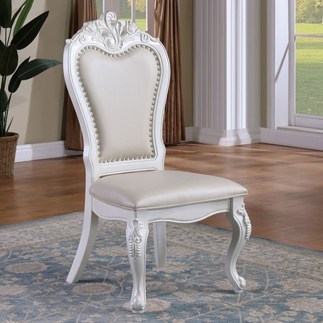Furniture of America® Manzanita 7-Piece White Dining Table Set-3