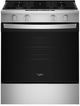 Whirlpool® 30'' Stainless Steel Smart Slide-In Gas Range with No Preheat Mode and Slow Cook-0