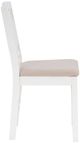 Linon Torino 2-Piece White X-Back Dining Chair-3