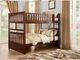 Mazin Furniture Rowe Dark Cherry Full/Full Bunk Bed-2