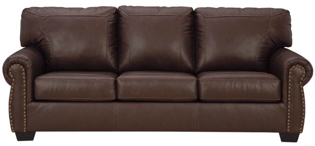 Signature Design by Ashley® Colleton Dark Brown Sofa-1