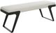 Uttermost® Hover Black/White Modern Bench-0