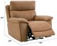 ACME Furniture Chavis Brown Power Recliner with Power Headrest-2