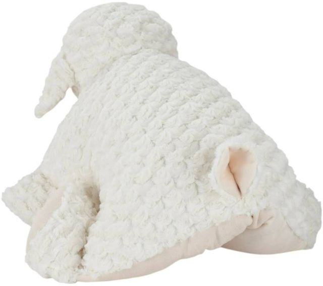 Nourison Home™ Plush Lines Ivory Throw Pillow-1