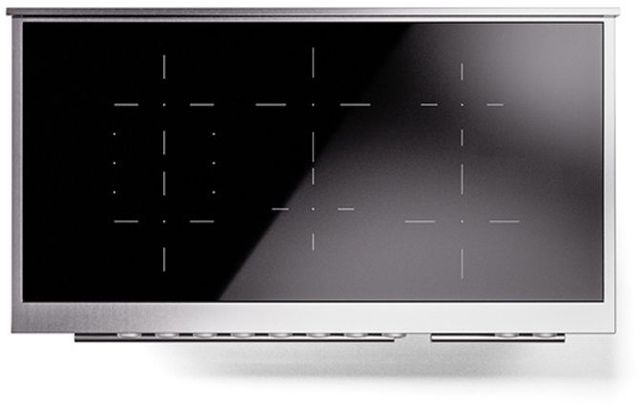 Ilve® Professional Plus II 48" White Pro Style Induction Range-3