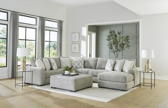 Albany Industries 3-Piece Haven Dove Sectional-1