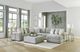 Albany Industries 3-Piece Haven Dove Sectional-1