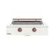 Caliber™ Rockwell Social 42" 2-Burner Matte White Built-In Natural Gas Grill with Copper Hardware-0
