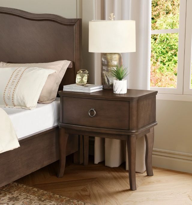 Flexsteel® Bellevue Whiskey Brown Open Nightstand-1