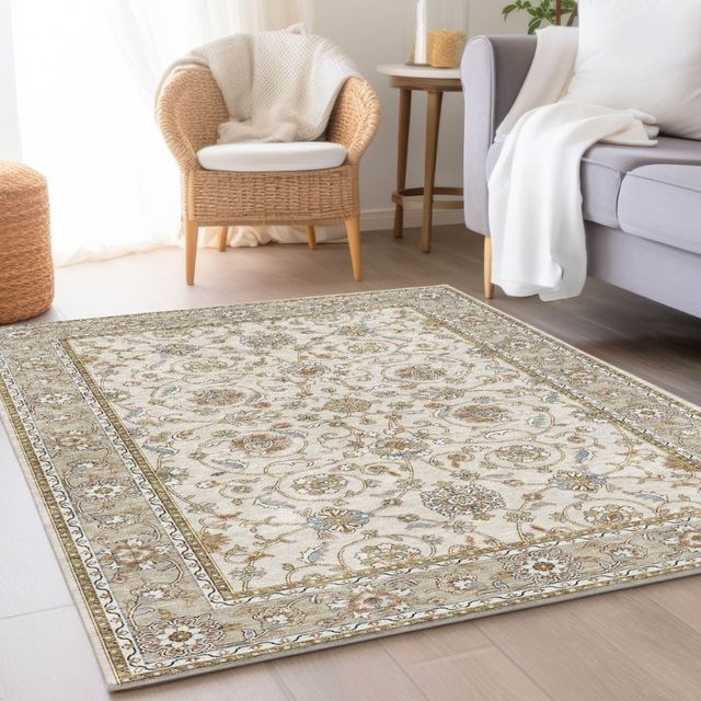 Dalyn™ Rug Company Hatay HY1 Ivory 5'x8' Area Rug-4
