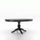 Canadel Customizable Gourmet 68" VS Base Dining Table with One Removable Leaf-3