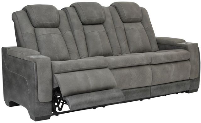 Signature Design by Ashley® Next-Gen DuraPella 3-Piece Slate Reclining Living Room Set-1