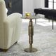Uttermost® Descend Antique Gold Accent Table-1