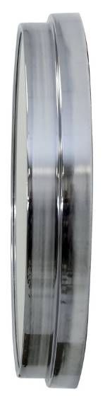 YHD Black/Chrome/White Wall Clock-2