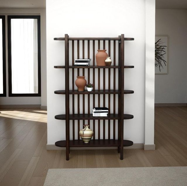 Nest Home Collections Mabel Java Bookcase-1