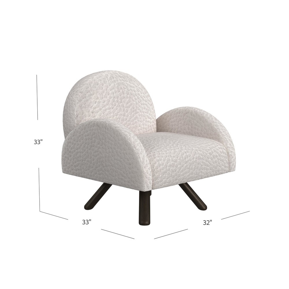 Bassett Mirror Myrtle Accent Chair - Thumbnail 3