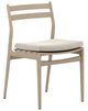 Four Hands Atherton Fabric/Wooden Outdoor Dining Chair-0