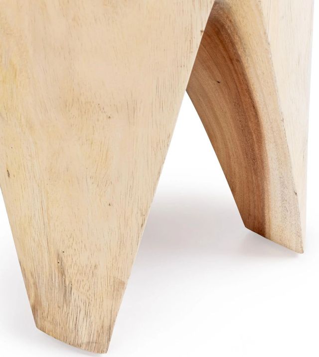 Classic Home Vela Natural 21" Accent Table-4
