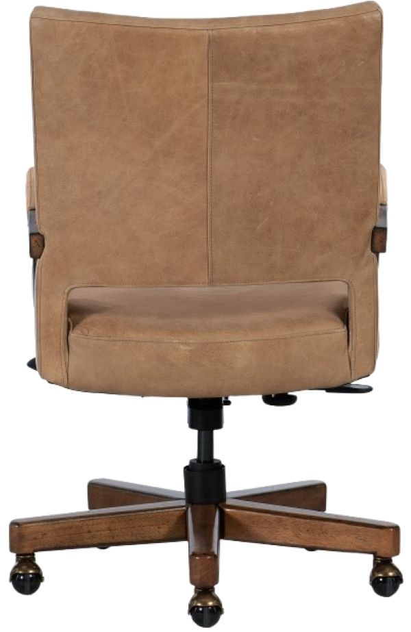 Hooker® Furniture EC Chace Venerando Latte Executive Swivel Tilt Chair-2