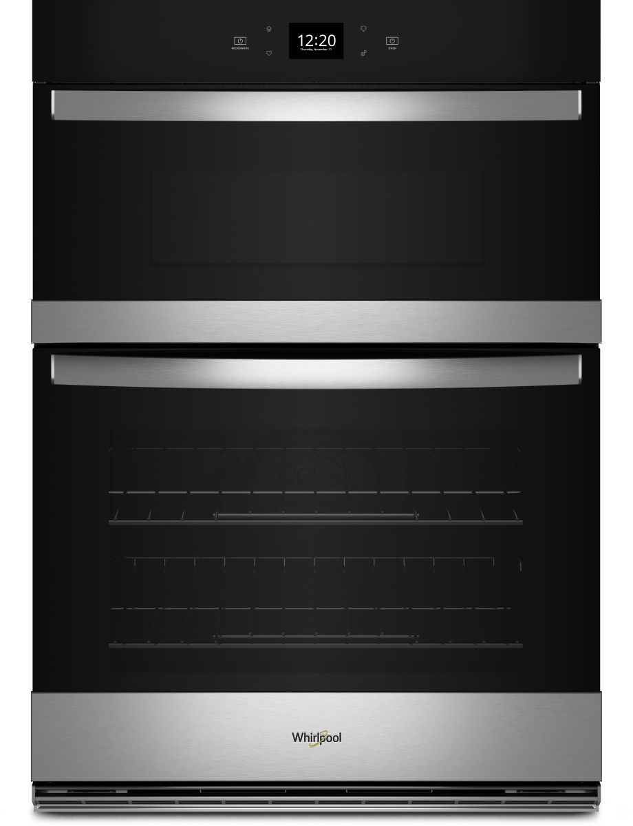 Whirlpool® 30" Stainless Steel Oven/Microwave Combo Electric Wall Oven