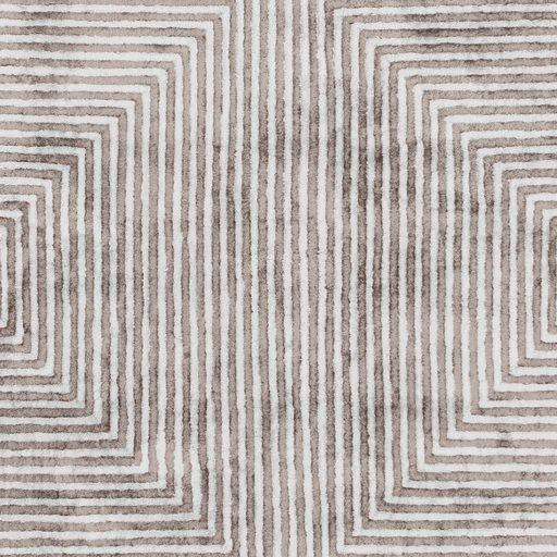 Surya Quartz Light Gray/Charcoal 9'x13' Area Rug-1
