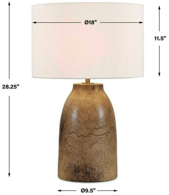 Uttermost® Harris Mottled Brown Table Lamp-2