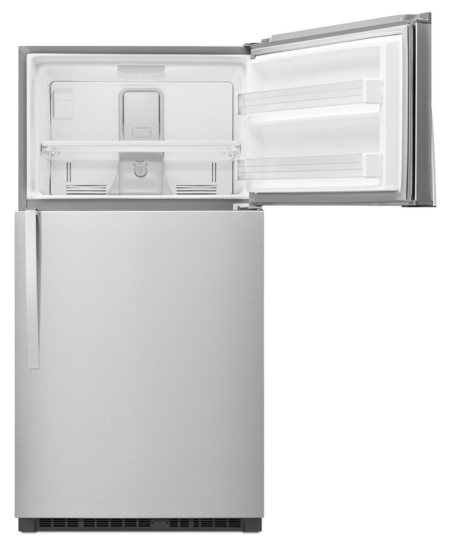Whirlpool® 33 in. 21.3 Cu. Ft. Fingerprint Resistant Stainless Steel Top Freezer Refrigerator-4